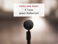 5 Tipps gegen Redeangst