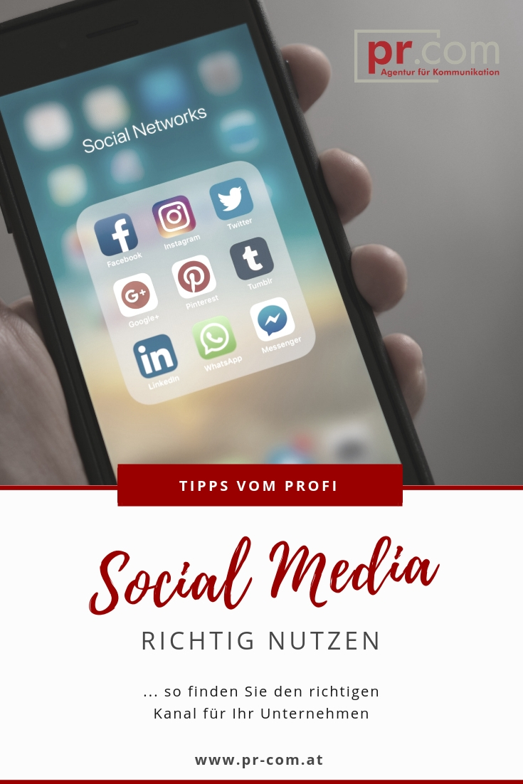 Social Media richtig nutzen