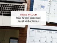 Social Media Content Tipps