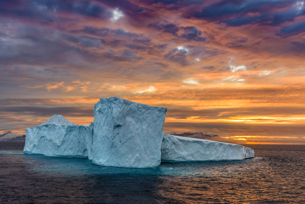 Eisberg in Grönland Hapag Lloyd