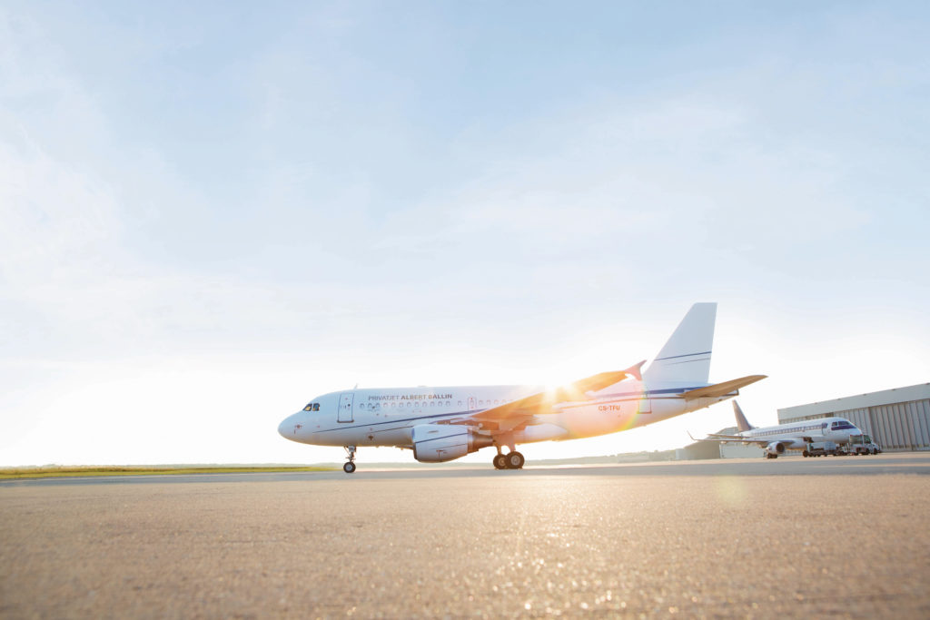 Privatjet Hapag Lloyd