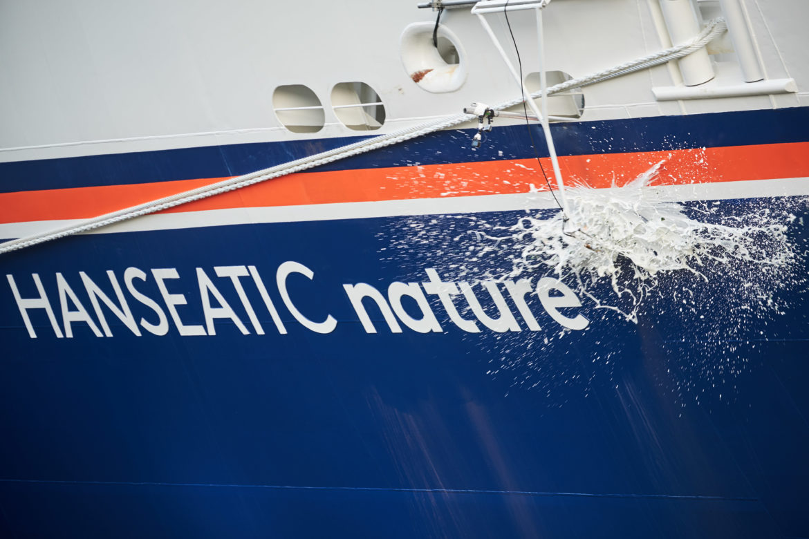 Hapag-Lloyd Cruises, Taufe der Hanseatic Nature