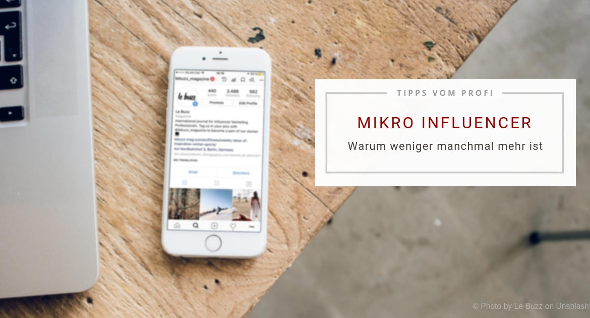 Mikro Influencer Tipps Instagram