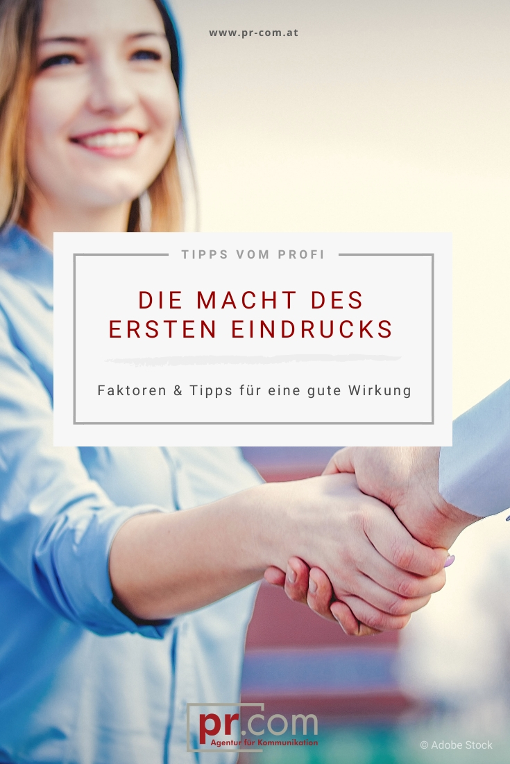 Tipps für einen guten ersten Eindruck 