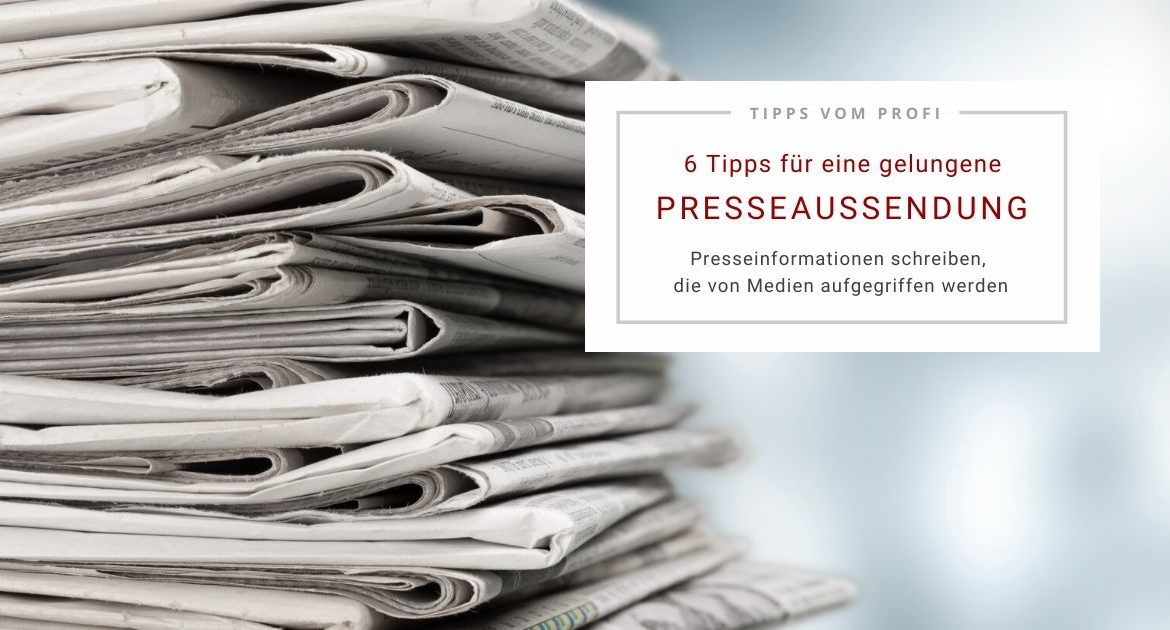 Die gelungene Presseaussendung_pr.com
